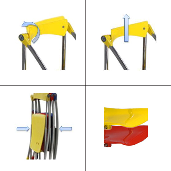 Ghế gấp nhựa GG09