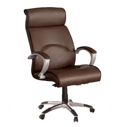 Ghế da lưng cao chân hợp kim GX201.1-HK