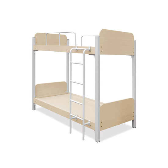 Giường tầng gỗ khung sắt JS-2T-G